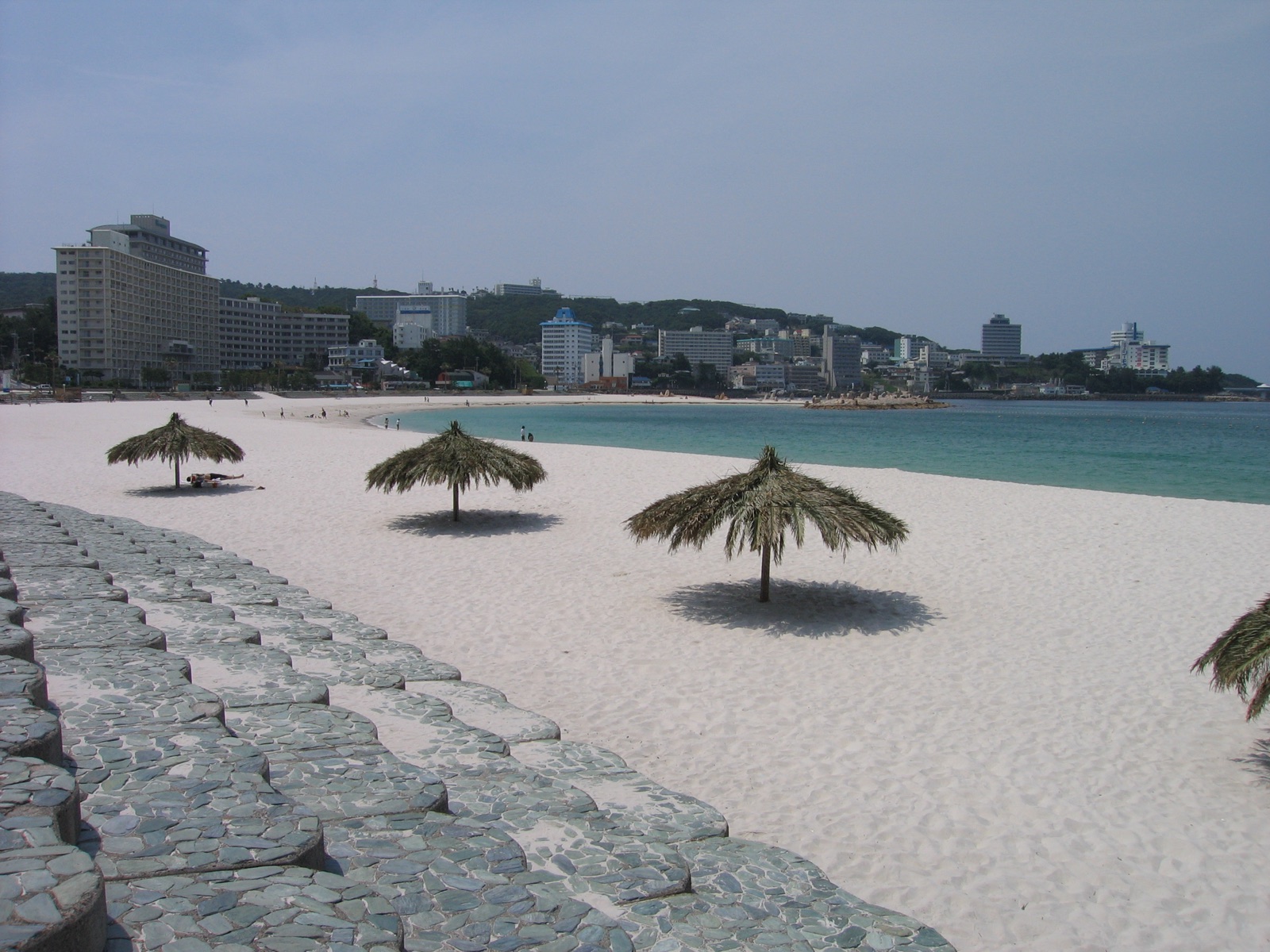 白浜白良浜海岸實景